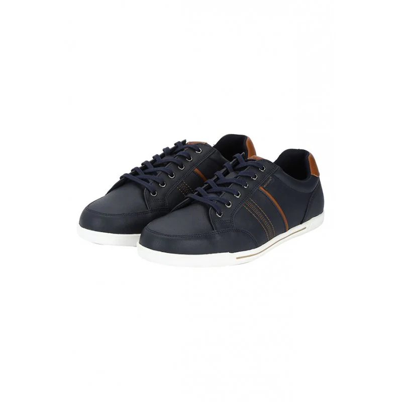 Men Navy Sneakers - Image 4