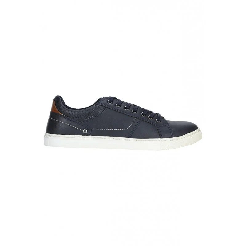 Men Navy Sneakers - Image 2