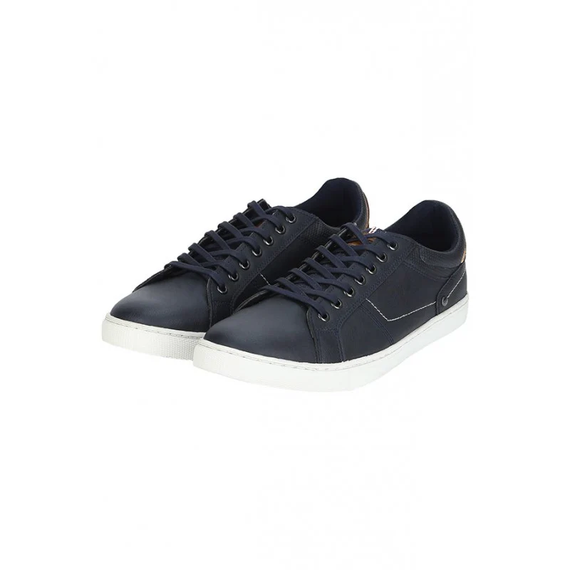 Men Navy Sneakers - Image 3