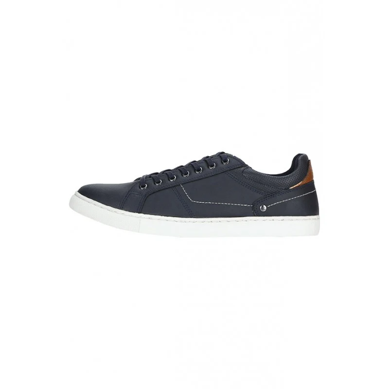 Men Navy Sneakers - Image 4