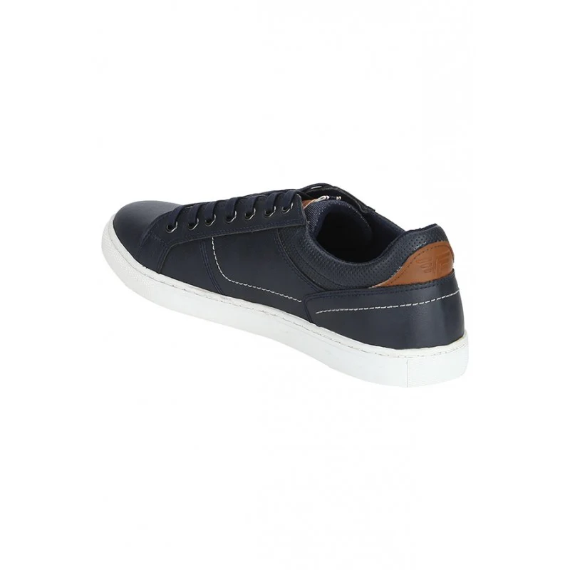 Men Navy Sneakers - Image 5