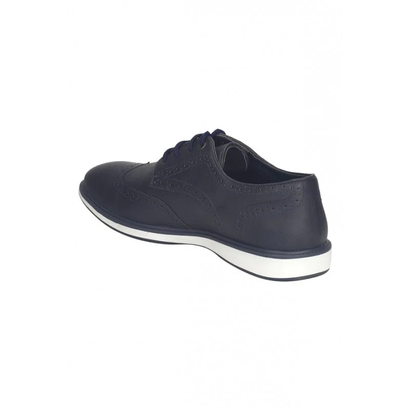 Men Navy Sneakers - Image 5