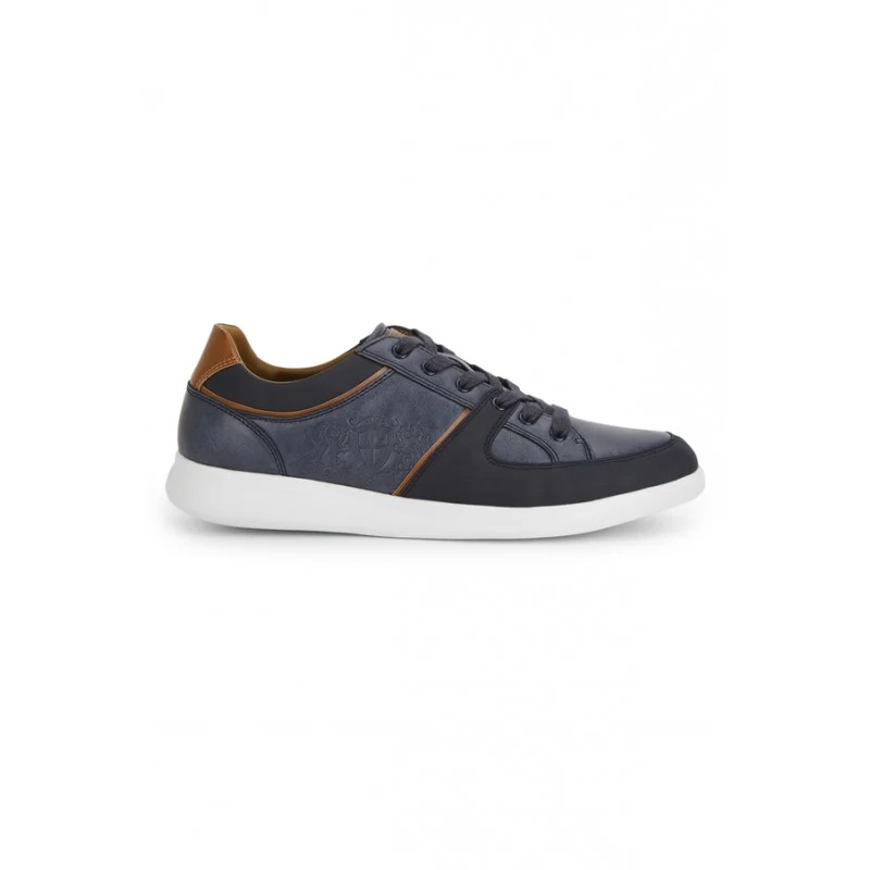 Men Navy Sneakers - Image 2