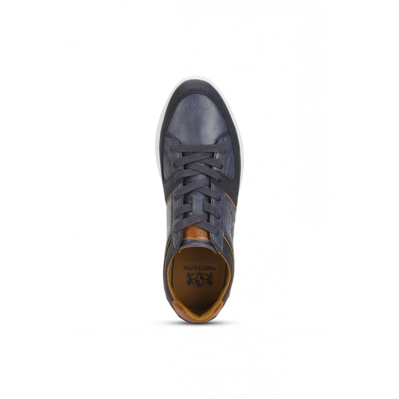 Men Navy Sneakers - Image 5