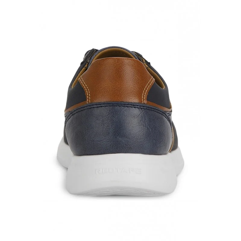 Men Navy Sneakers - Image 7