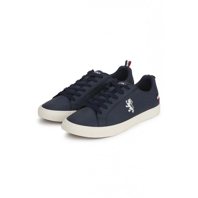 Men Navy Sneakers - Image 4