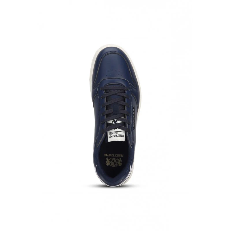 Men Navy Sneakers - Image 5