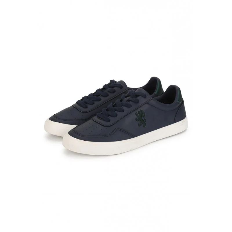Men Navy Sneakers - Image 4