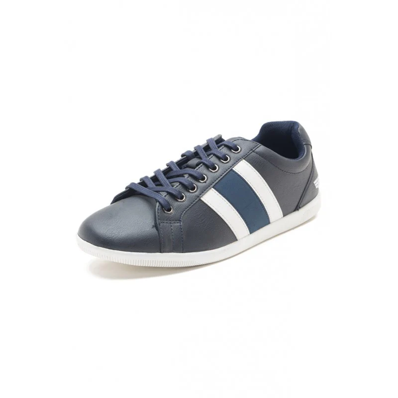 Men Navy Sneakers - Image 4