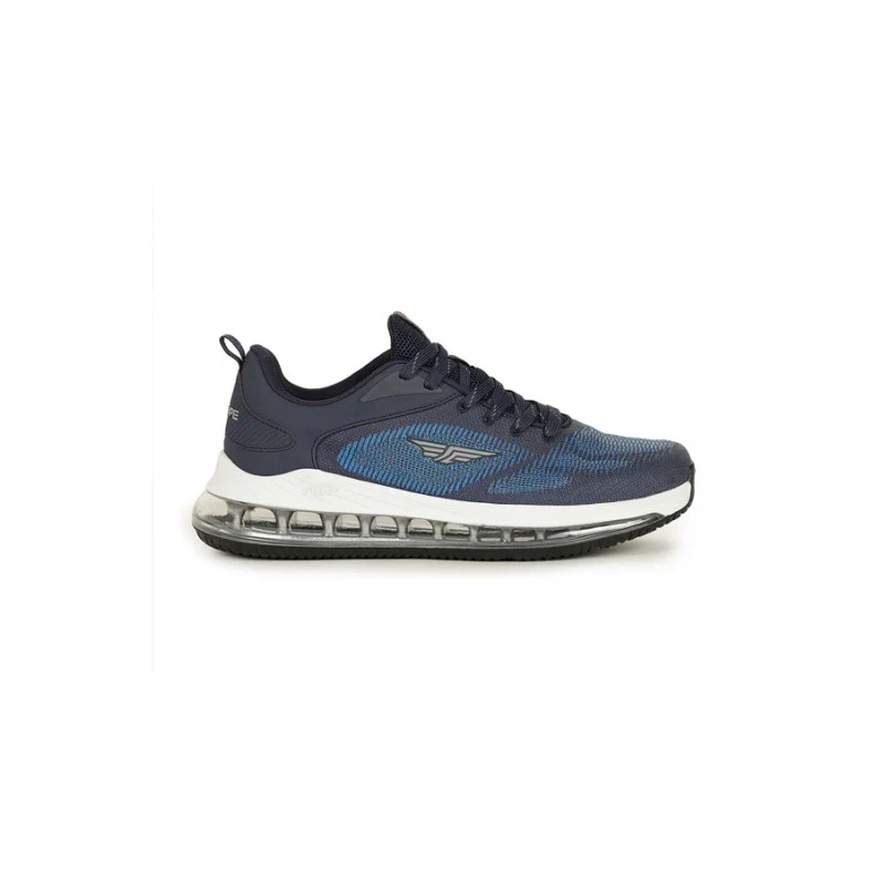 Men Navy Walking Shoes - Image 3