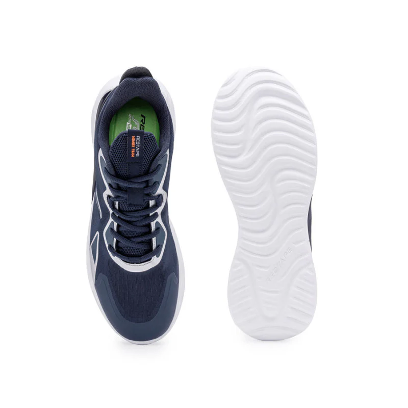 Men Navy Walking Shoes - Image 6