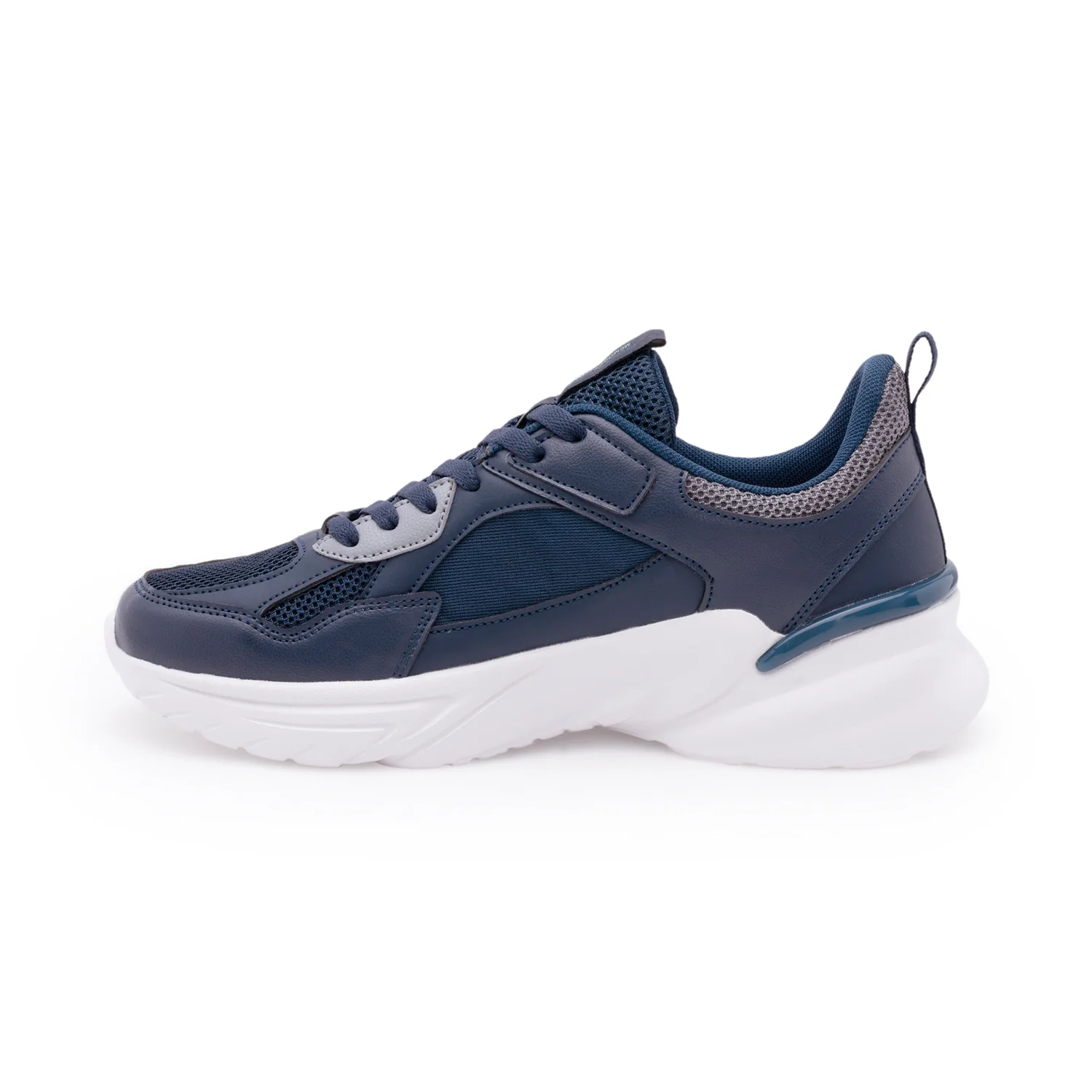 Men Navy Walking Shoes - Image 3