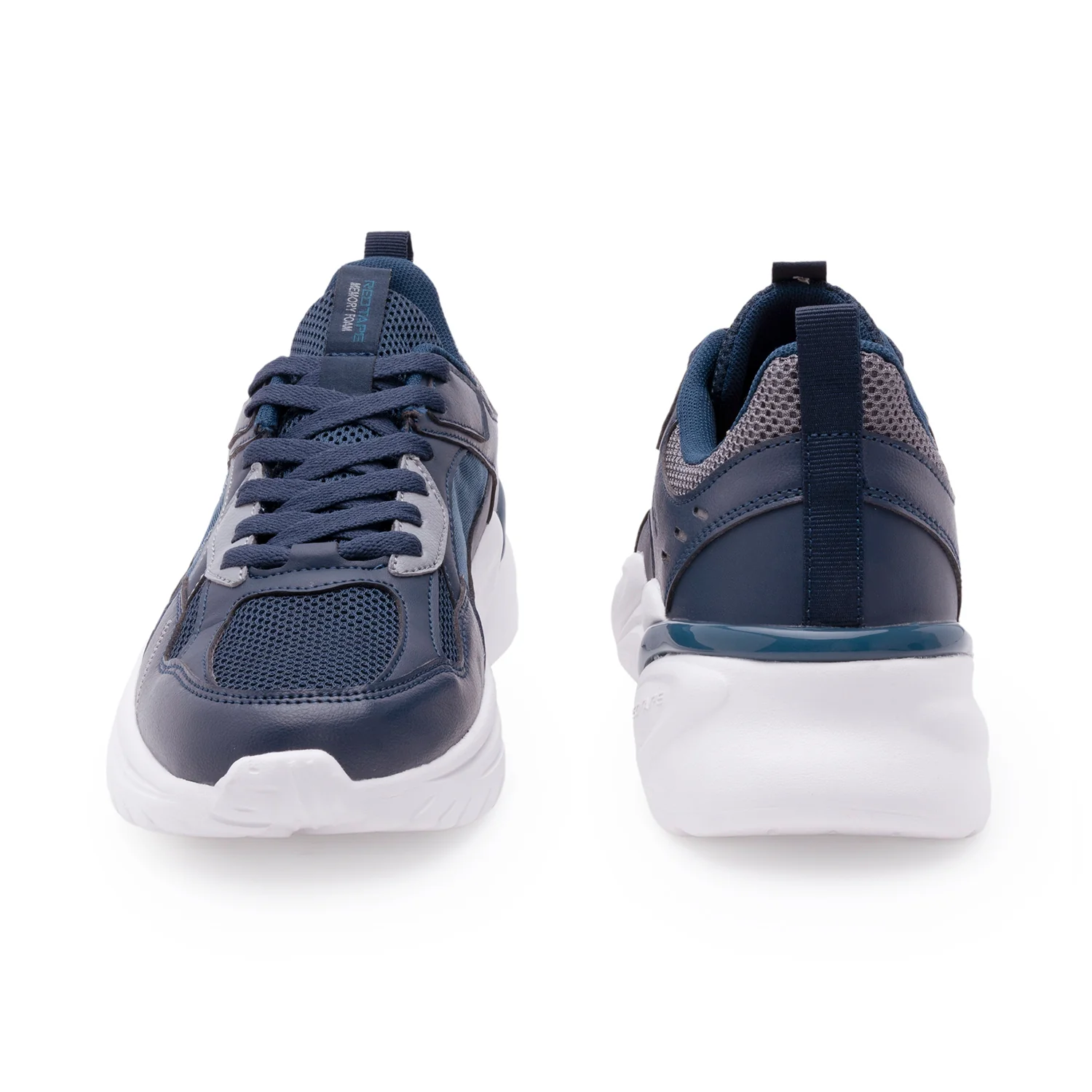 Men Navy Walking Shoes - Image 4