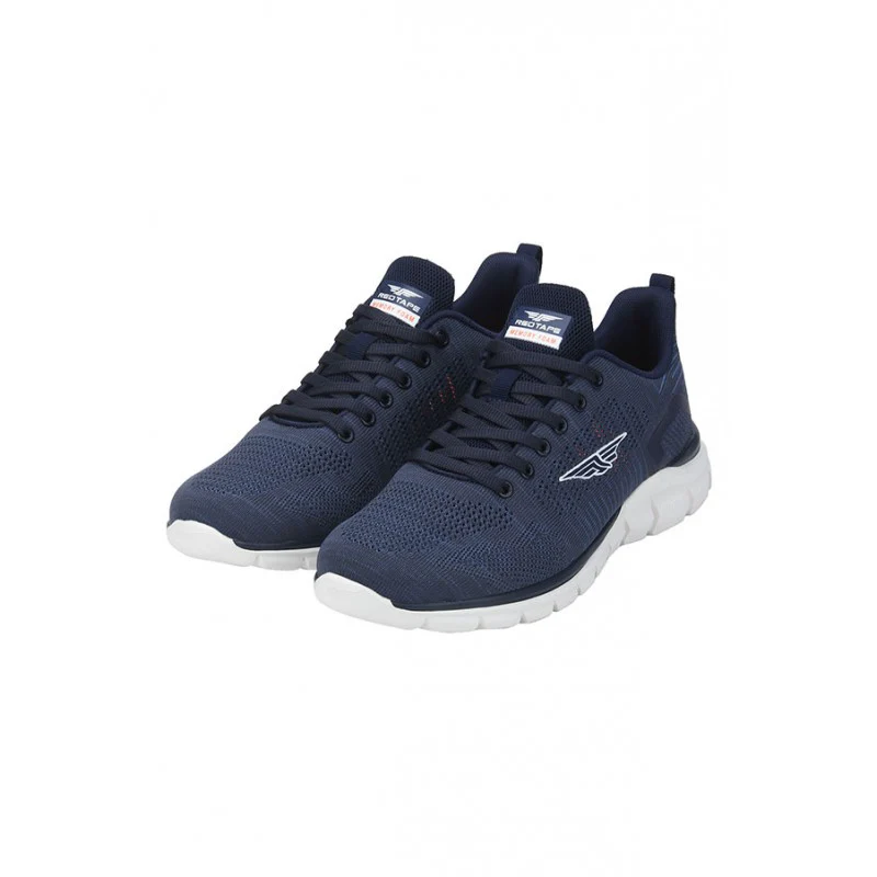Men Navy Walking Shoes - Image 4