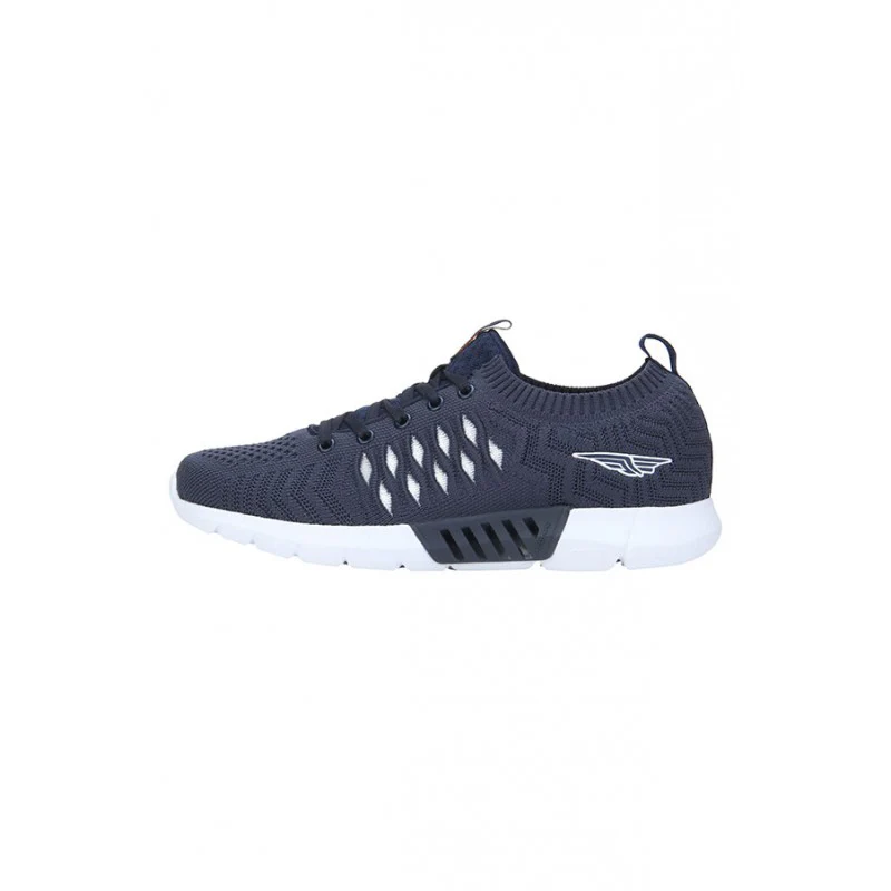 Men Navy Walking Shoes - Image 3