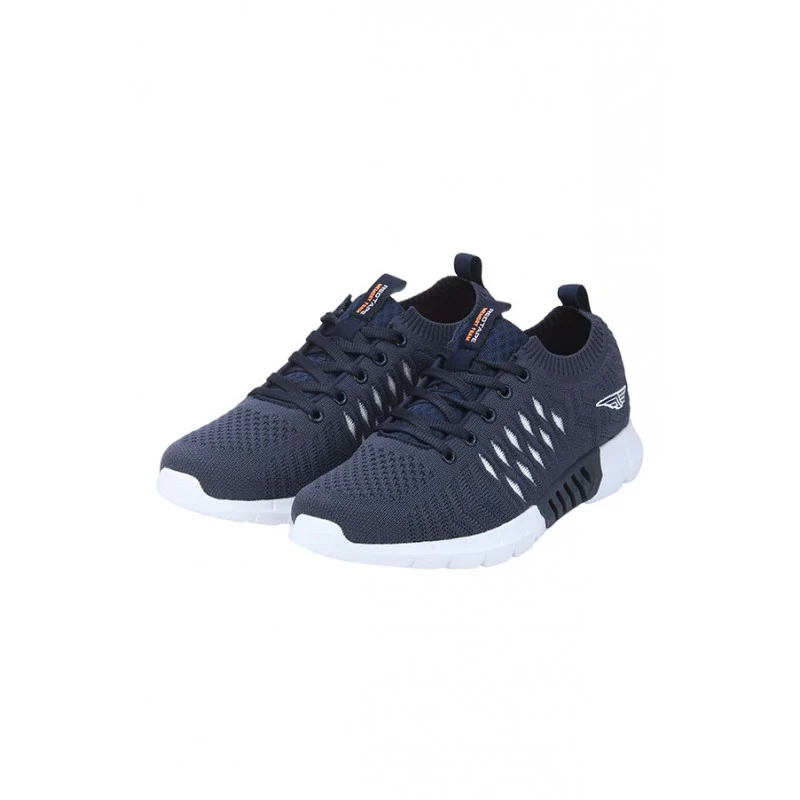 Men Navy Walking Shoes - Image 4