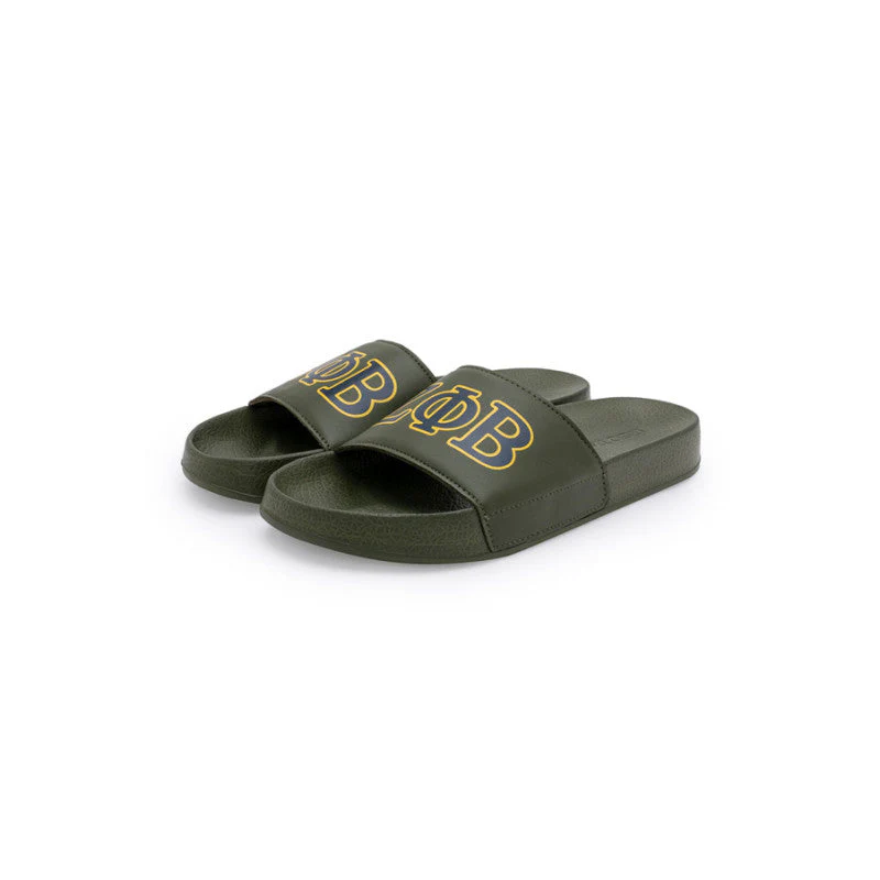 RedTape Men Olive Sliders - Image 5