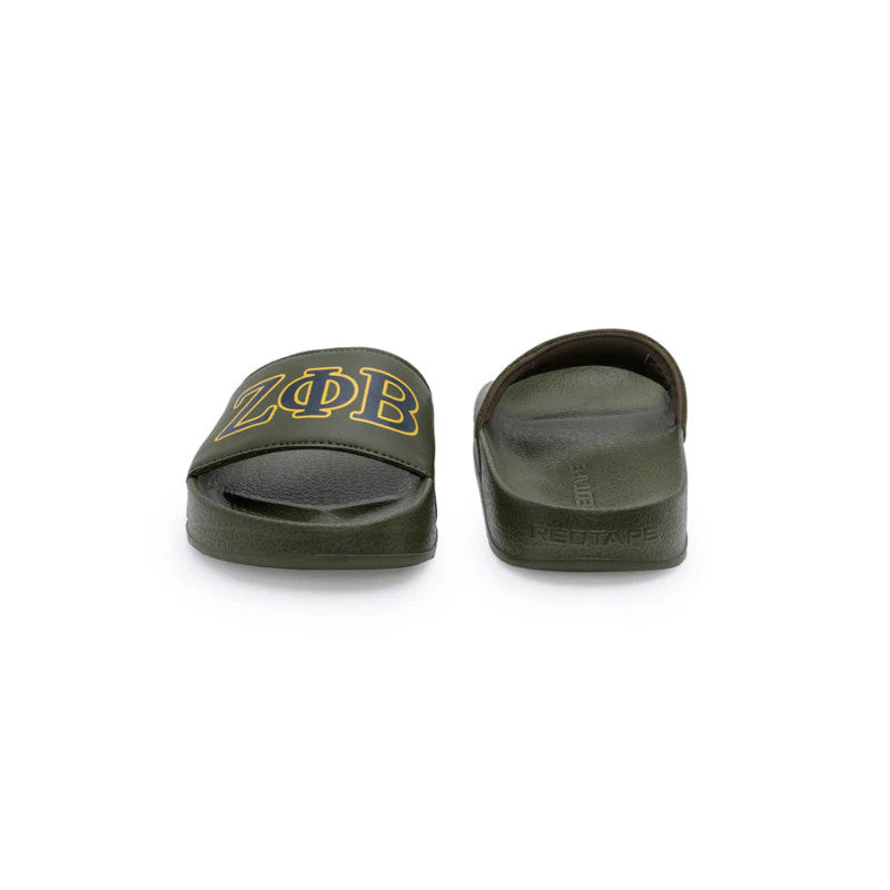 RedTape Men Olive Sliders - Image 8