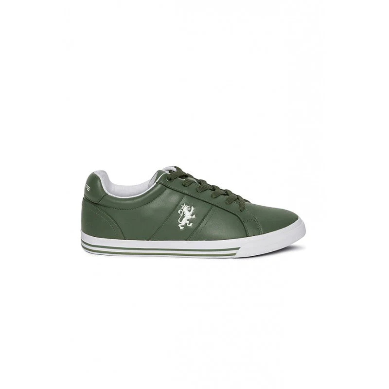Men Olive Sneakers - Image 2