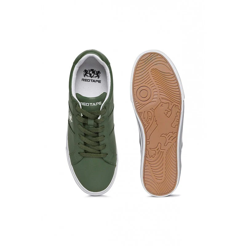 Men Olive Sneakers - Image 5