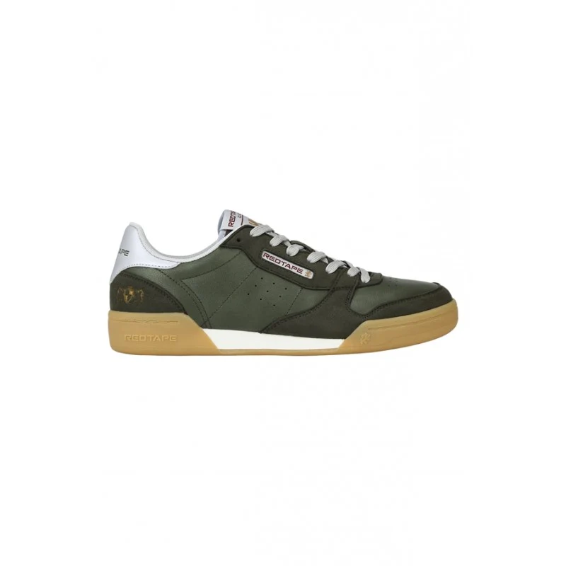 Men Olive Sneakers - Image 4