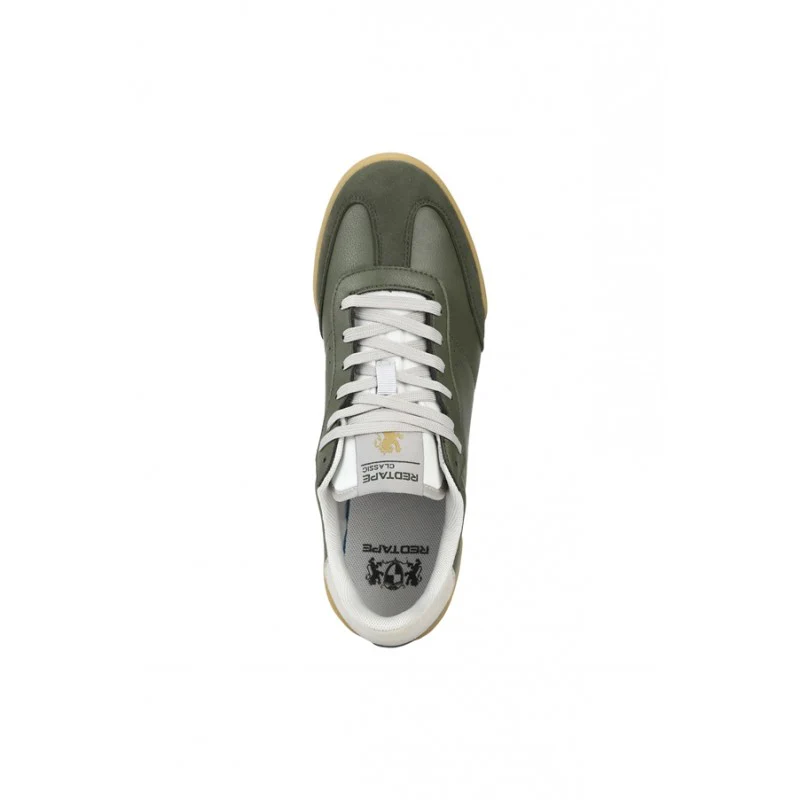 Men Olive Sneakers - Image 6