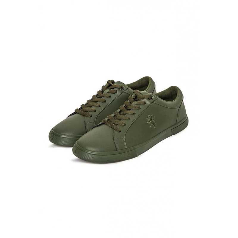Men Olive Sneakers - Image 2