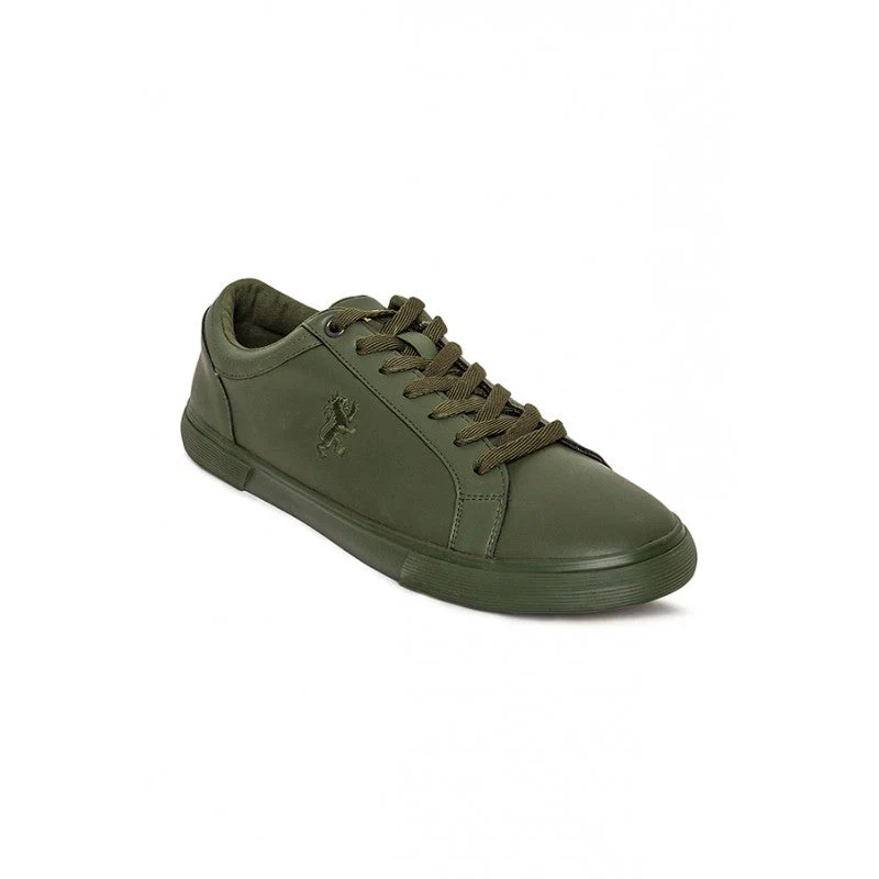 Men Olive Sneakers - Image 3