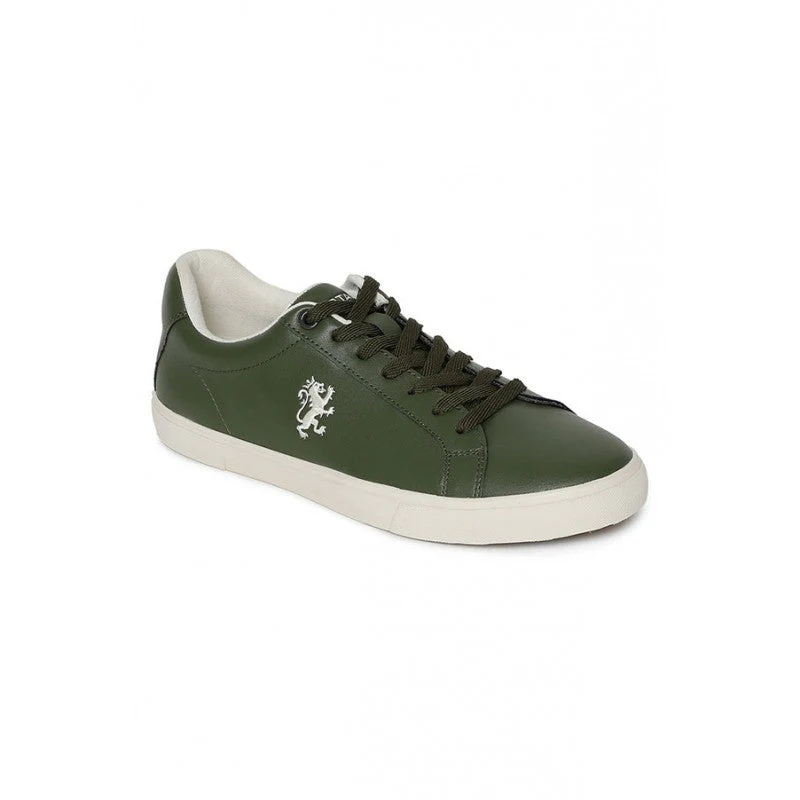 Men Olive Sneakers - Image 2