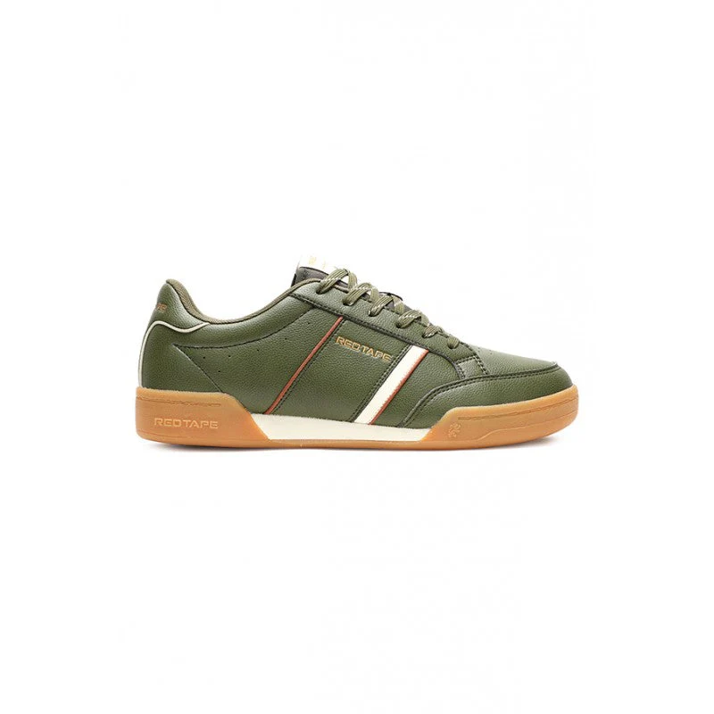 Men Olive Sneakers - Image 2