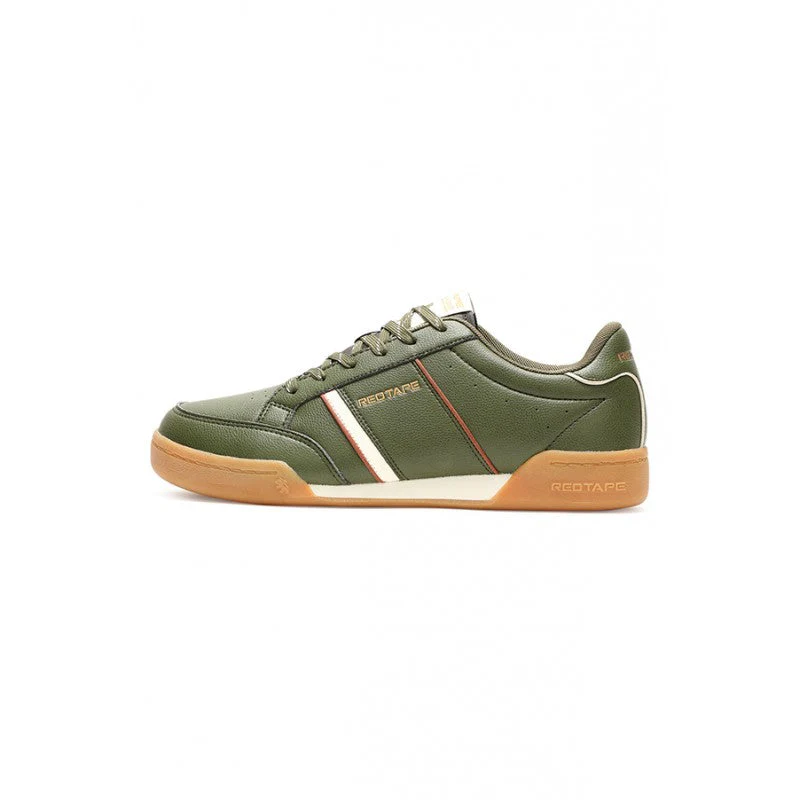Men Olive Sneakers - Image 3