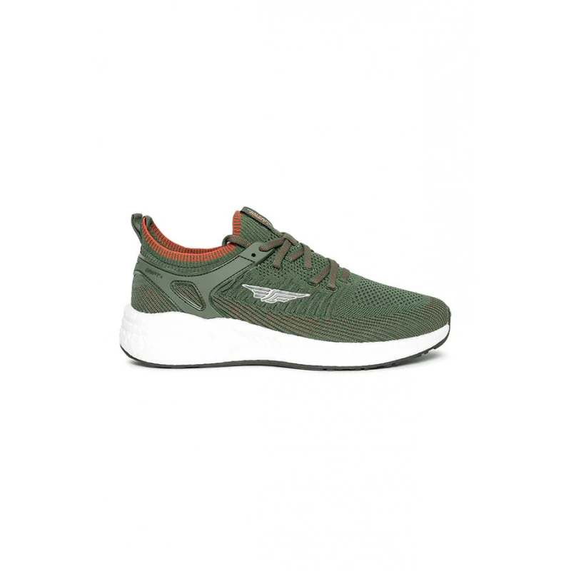 Men Olive Walking Shoes - Image 3