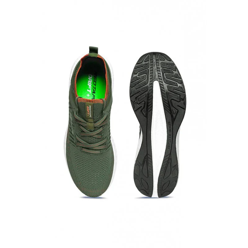 Men Olive Walking Shoes - Image 6