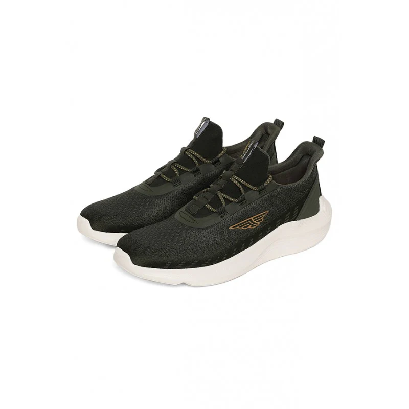 Men Olive Walking Shoes - Image 5