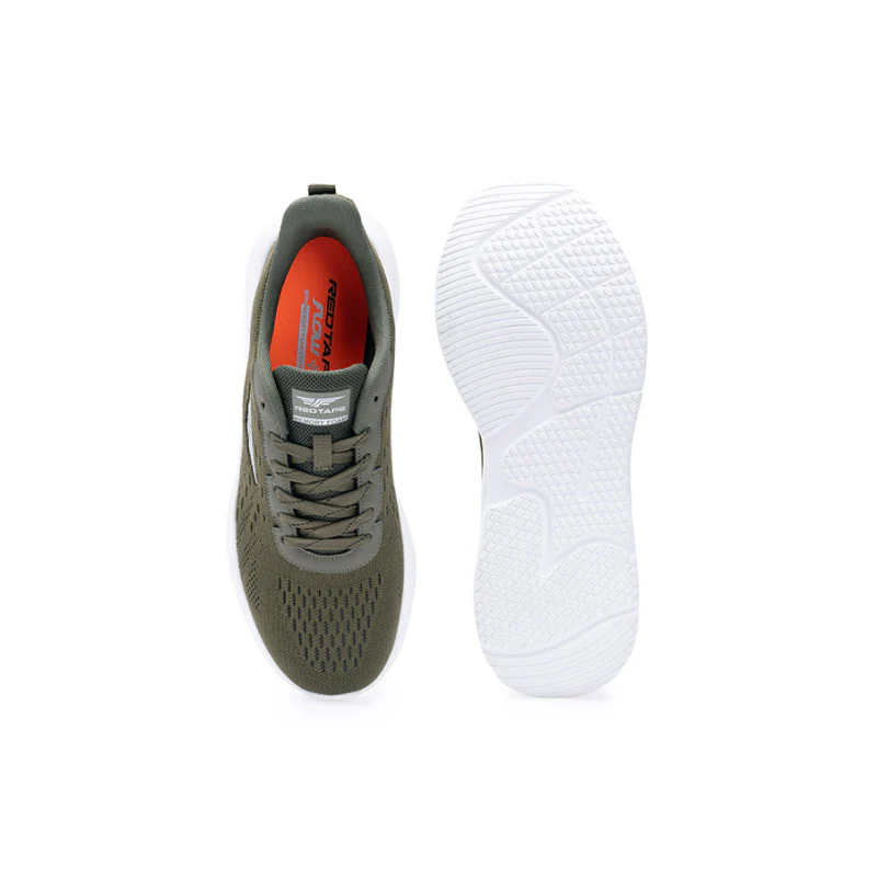 men olive walking shoes - Image 3