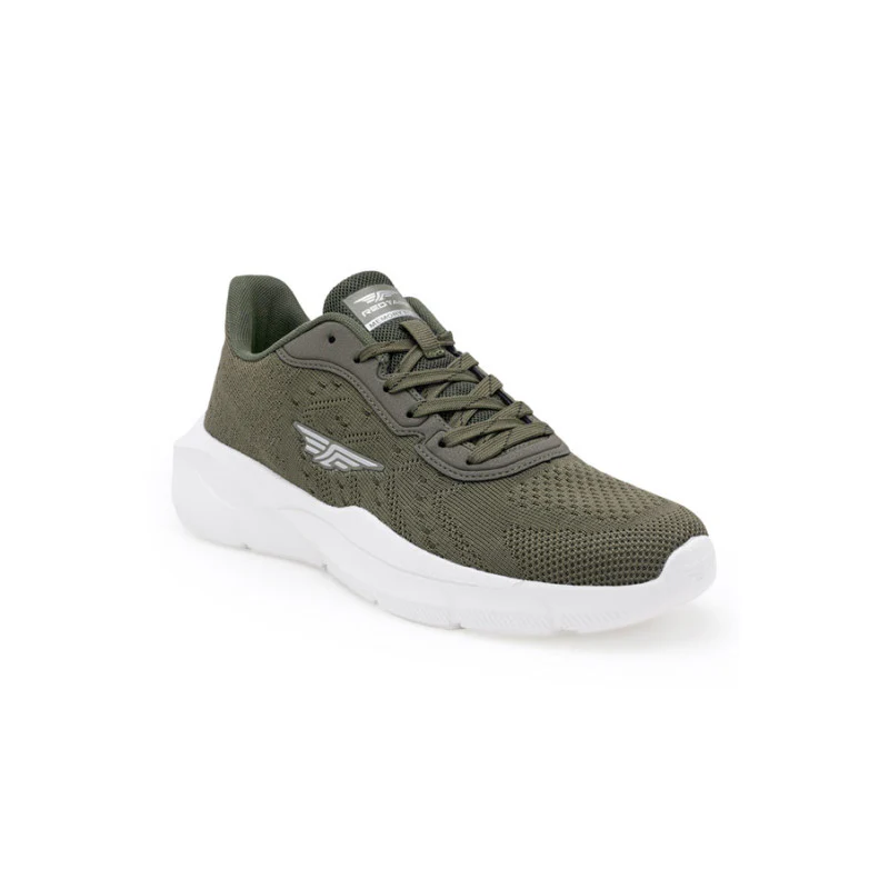 Men Olive Walking Shoes - Image 2