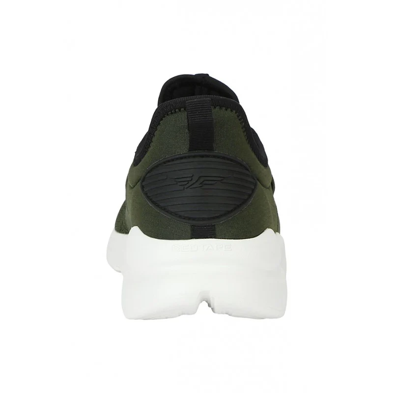 Men Olive Walking Shoes - Image 4