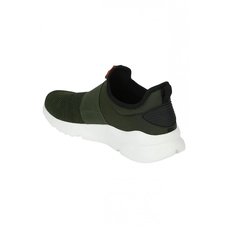 Men Olive Walking Shoes - Image 5