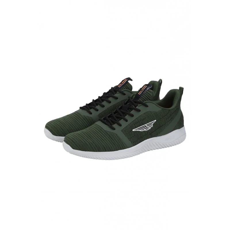 Men Olive Walking Shoes - Image 4