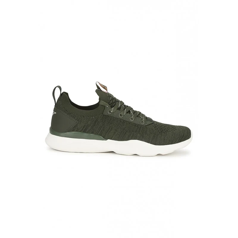 Men Olive Walking Shoes - Image 2