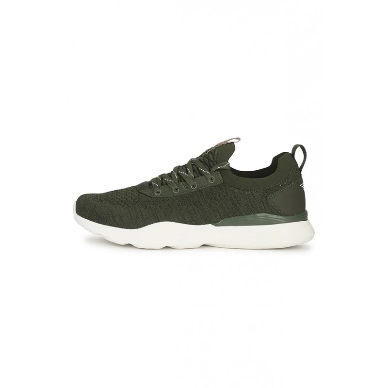 Men Olive Walking Shoes - Image 3