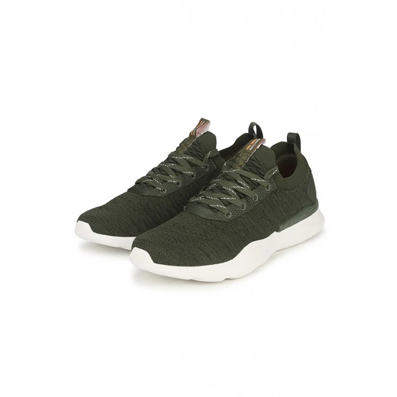 Men Olive Walking Shoes - Image 6