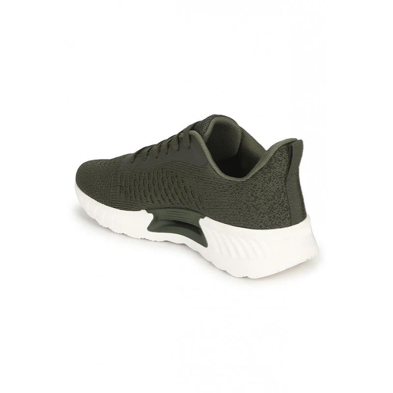 men olive walking shoes - Image 4