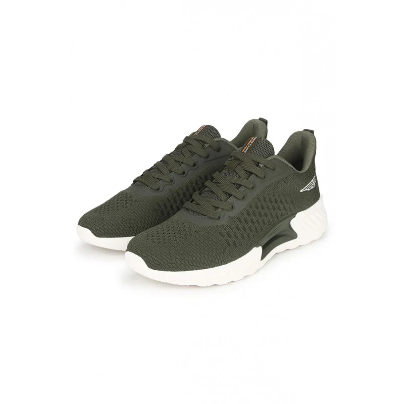 men olive walking shoes - Image 6