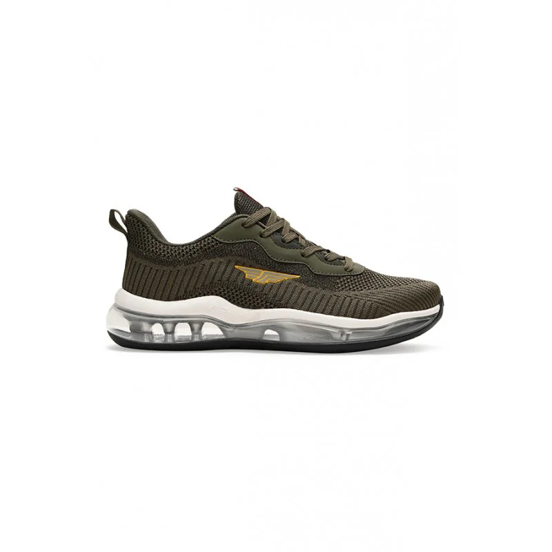 Men Olive Walking Shoes - Image 2