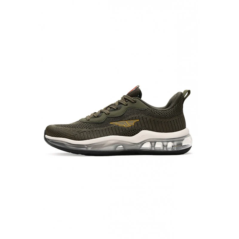 Men Olive Walking Shoes - Image 3