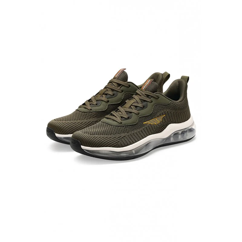 Men Olive Walking Shoes - Image 6