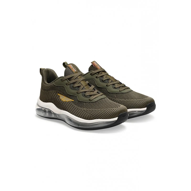 Men Olive Walking Shoes - Image 7