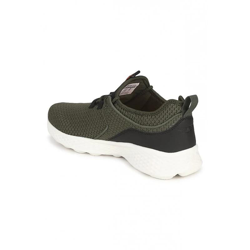 Men Olive Walking Shoes - Image 5