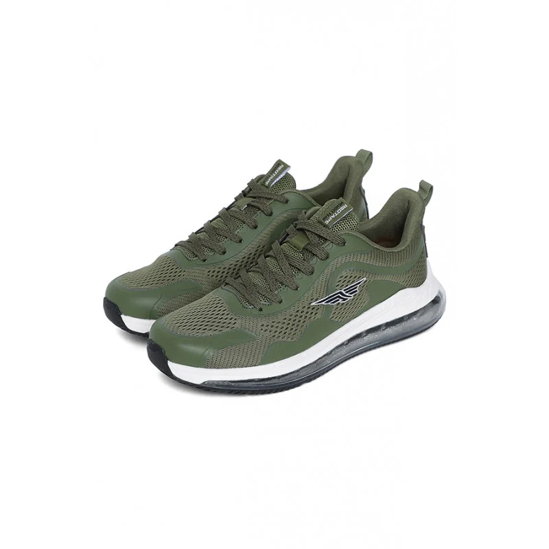 Men Olive Walking Shoes - Image 5